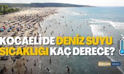 Kocaeli'de Deniz Suyu Sıcaklığı Kaç Derece?