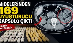 Midelerinden 169 Uyuşturucu Kapsülü Çıktı