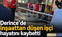 Derince’de inşaattan düşen işçi hayatını kaybetti