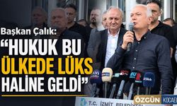 Başkan Çalık: "Hukuk bu ülkede lüks haline geldi"