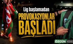 Lig başlamadan provokasyonlar başladı