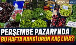 Perşembe Pazarı'nda Bu Hafta Hangi Ürün Kaç Lira?