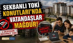Sekbanlı TOKİ Konutları'nda Vatandaşlar Mağdur!