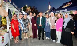 Altın Kiraz Festivali’nde kadın üreticiler için satış alanı açıldı