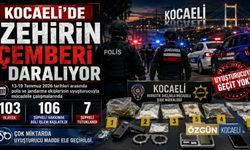 Kocaeli'de Zehirin Çemberi Daralıyor
