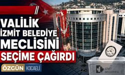 Valilik İzmit Belediye Meclisini Seçime Çağırdı