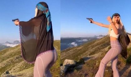 Aleyna Tilki ateş ediyor!