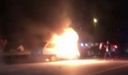 Karı koca yanarak can verdi