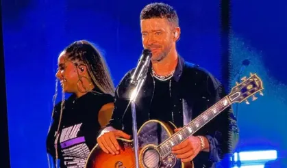 Justin Timberlake İstanbul’da konser verdi