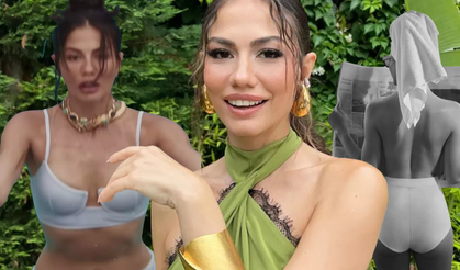 Demet Özdemir'in Üstsüz Pozları Olay Oldu