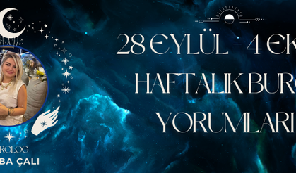 Astrolog Tuğba Çalı’dan 28 Eylül - 4 Ekim Günlük Burç Yorumları