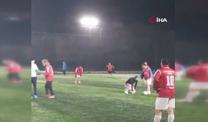 Halı Sahada Kalp Krizi: Son Anları Kamerada