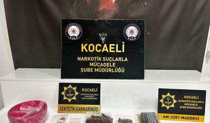 Kocaeli’de narkotik operasyonunda 3 şüpheli tutuklandı