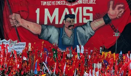 1 Mayıs'ta Taksimdeler