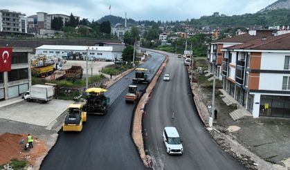 Başiskele’de Yol Genişletme Çalışmaları Sürüyor