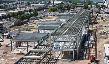 Kocaeli Sosyal Yaşam Merkezi’nde Çelik İmalatlar Tamamlandı