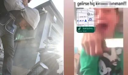 Annelerini Arayıp Çocuklarına Bıçak Dayadı!