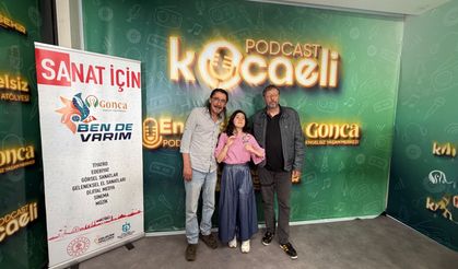 Hakan Boyav ve Berkan Şal, Gonca Engelsiz Yaşam Merkezi’nde Podcast’e Katıldı
