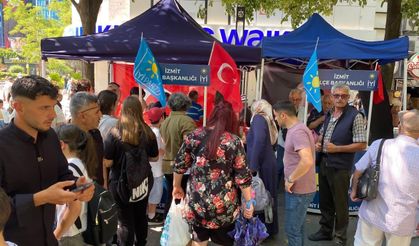 İYİ Parti İzmit’ten Tandoğan mitingi için yoğun hazırlık