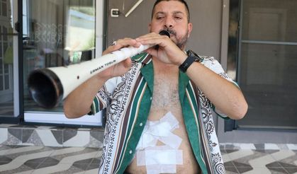 Ameliyattan Sonra Zurnayla Nefes Egzersizi Yaptı!