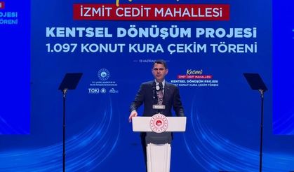 Bakan Kurum’dan Ceditliler’e Müjde Üstüne Müjde