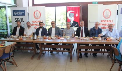 Kocaeli, Sivas STK başkanlarını ağırladı