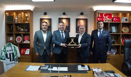 Başkan Bıyık’tan Başkan Emengen’e hayırlı olsun ziyareti!