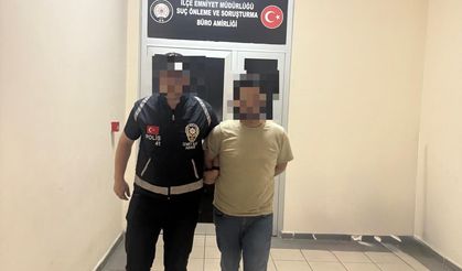 İzmit’te aranan hükümlüye polis operasyonu