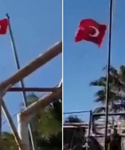 Sınırda Provokasyon: Türk Bayrağı İndirildi