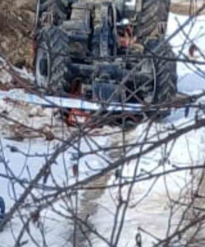 Muhtar Traktörün Altında Can Verdi