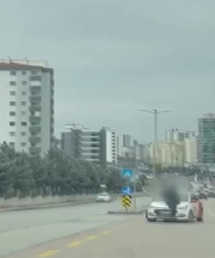 Direksiyon Hocası Darbettiği Şahsı Kaputta Sürükledi