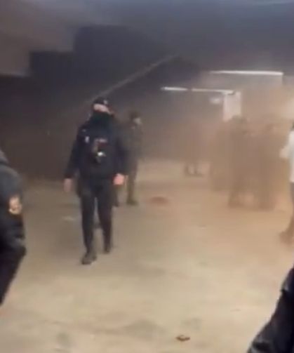 Tribündeki olaylar sonrası: 3 polis ve 3 Beşiktaş taraftarı yaralandı