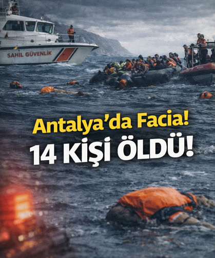 Antalya'da Facia! 14 Kişi Öldü