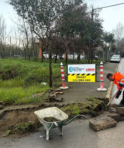 Kocaeli’de yaya ulaşımına yeni düzenleme: Kaldırımlar yenileniyor
