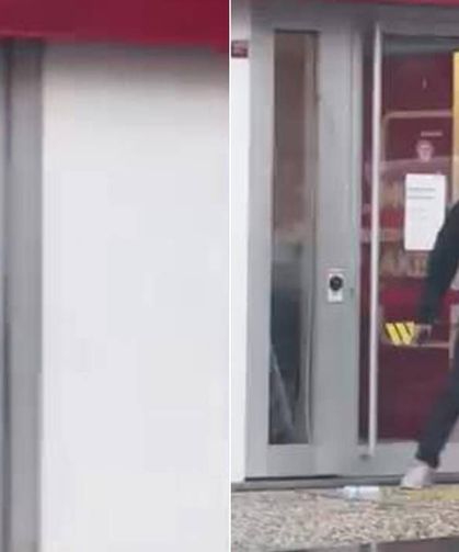 Banka Soymaya Kalkan Şahısa Özel Harekat Müdahale Etti