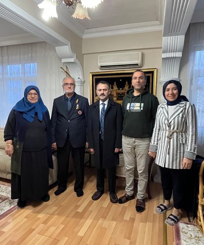 Vali Aktaş’tan Kıbrıs Gazisine Anlamlı Ziyaret