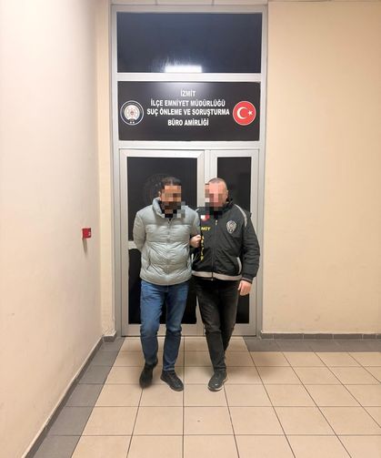 İzmit’te aranan hükümlü operasyonla yakalandı