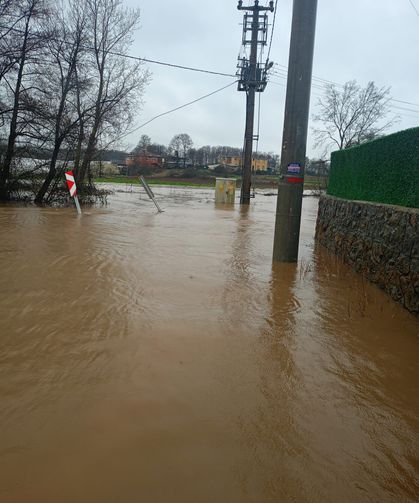 Aşırı yağış Gebze’yi vurdu: Cumaköy Uludere sular altında