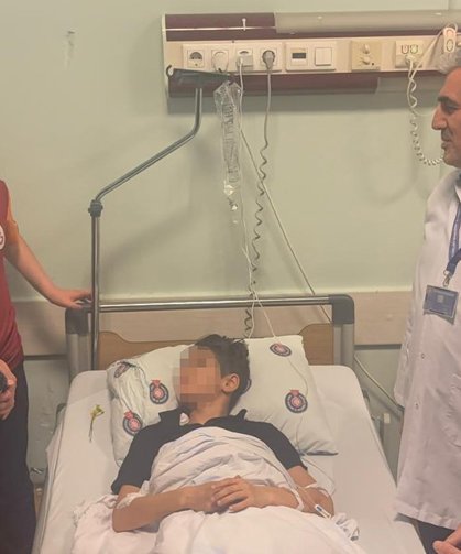 Bakanlardan Yaralı Öğrencilere Hastanede Ziyaret