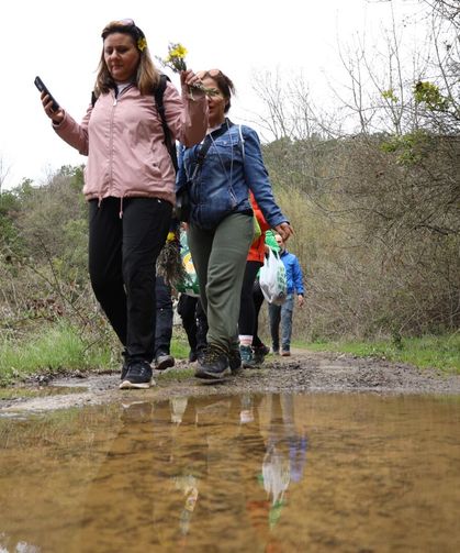 Bizim Köy Doğa Yürüyüşü’nde bu ayki rota Akpınar Mahallesi
