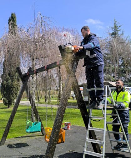 Sekapark’ta yaz hazırlığı başladı: Çocuklar için alanlar yenileniyor