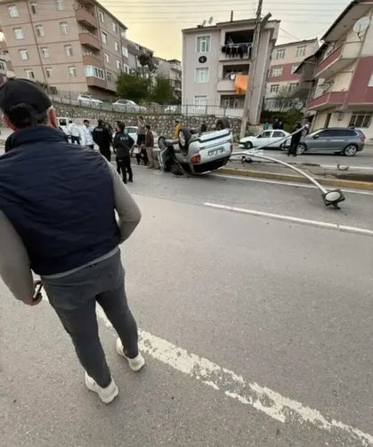 Gölcük'te Kaza! Ölümden Böyle Döndü