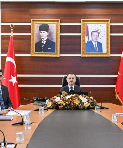 81 ilin katıldığı kritik toplantı: Vali Aktaş VKS’de yer aldı