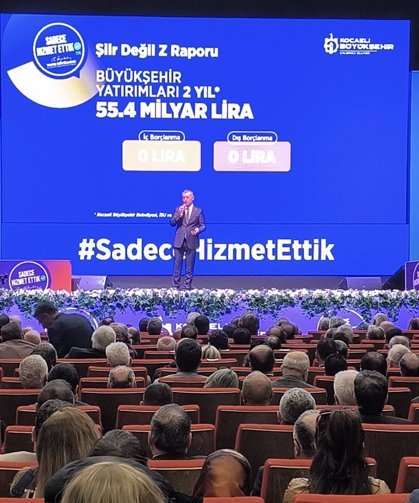 Başkan Büyükakın toplam yatırım miktarını açıkladı: "Bu bir şiir değil z raporudur