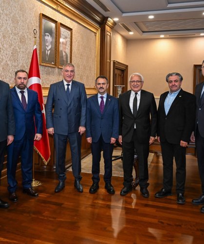 Abhaz Federasyonu’ndan Vali Aktaş’a Ziyaret