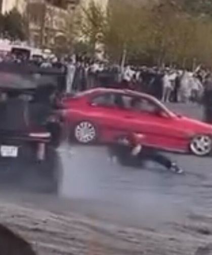 Drift can alıyordu: O anlar kamerada
