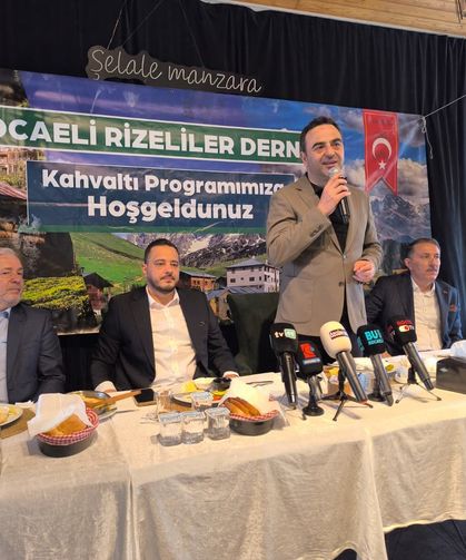Özlü’den memleket vurgusu: “Ben de bir Rize evladıyım”