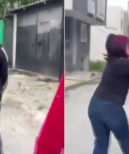 Kız öğrenciyi saçından tutup yere savurdular, tekme tokat darbettiler