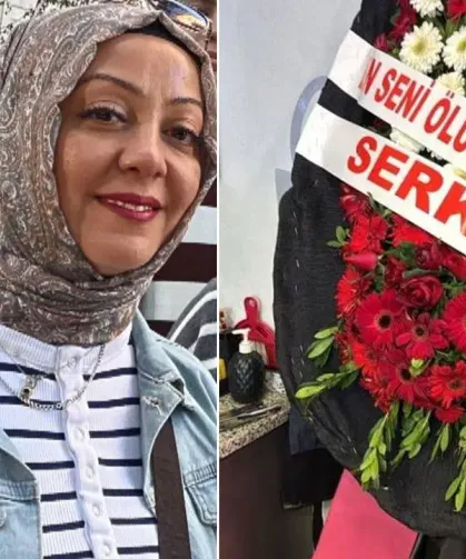 Çelenk Gönderdiği Eşini Öldürdü