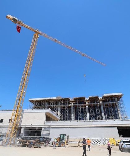 Umuttepe’de Cami ve Otopark Projesinde Kaba İnşaat Tamamlandı